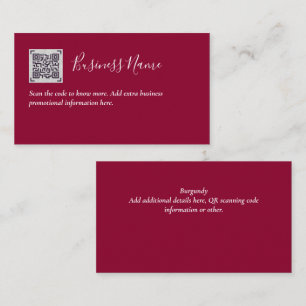 D'accompagnement Créer son propre Carte de visite de code QR - Beau