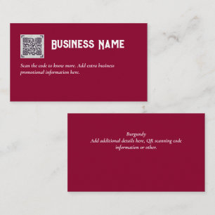 D'accompagnement Créer son propre Carte de visite de code QR - Beau