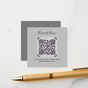 D'accompagnement Créer son propre Carte de visite de code QR - Beau