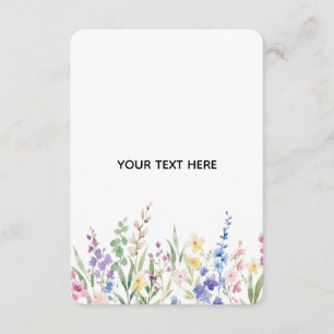 D'accompagnement Créez votre propre carte d'encart floral