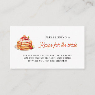 D'accompagnement Crêpes Apportez une carte de demande de recette de