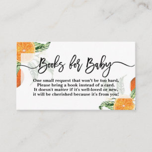 D'accompagnement Cuties Oranges apporter une carte de livre