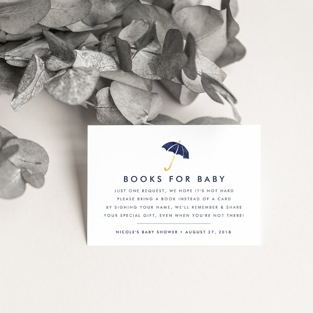 D'accompagnement Demande de réservation | Carte d'insertion de Baby (Créateur téléchargé)