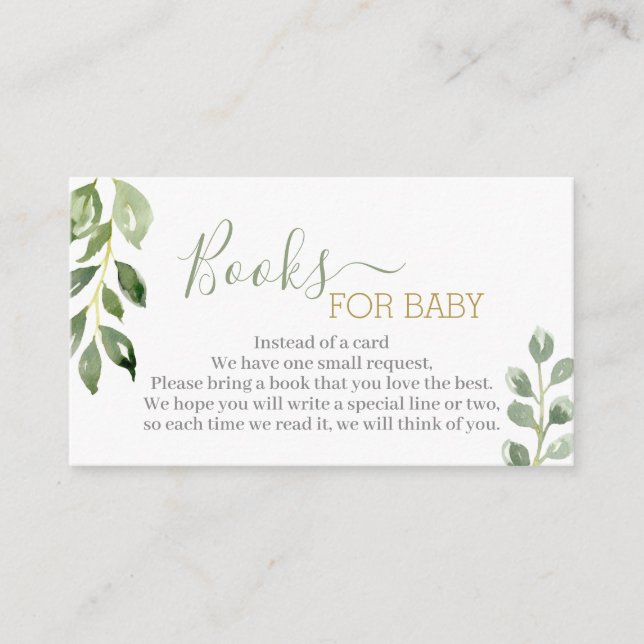 D'accompagnement Des feuilles de verdure apportent une carte de liv (Devant)