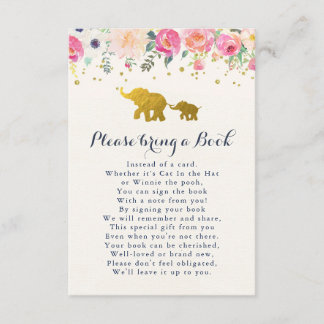 D'accompagnement Elephant Rose Apportez Une Carte De Livre