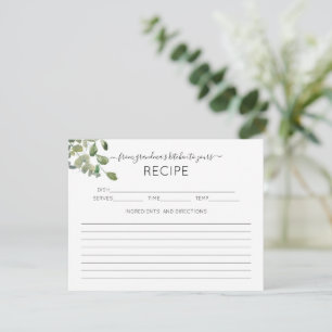 D'accompagnement Eucalyptus de la carte de recettes de cuisine de g