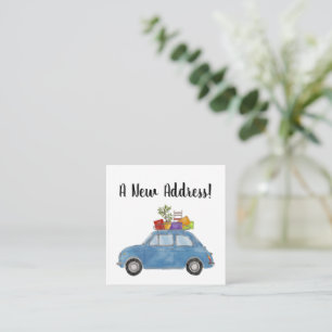 D'accompagnement Fiat 500 vintage Nouvelle carte d'adresse