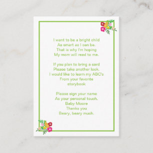 D'accompagnement Garden Baby Apportez une carte de livre