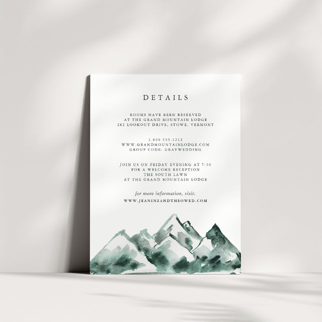 D'accompagnement Highland | Mariage - Détails - Carte de boîtier (Créateur téléchargé)
