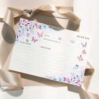 Il Me Donne La Fête des mariées Papillons Carte Re