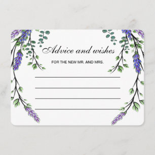 D'accompagnement Lavender eucalyptus boho conseil et de la carte de
