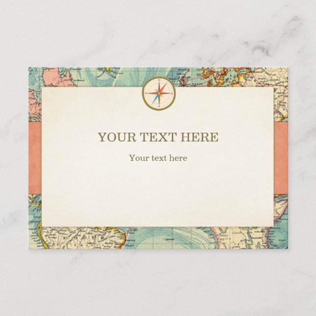 D'accompagnement L'aventure commence Insérer carte Monde Carte Lieu (Devant)