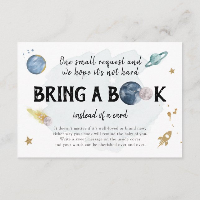 D'accompagnement Les planètes spatiales apportent une carte d'inser (Devant)