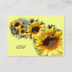 D'accompagnement Ligne de la carte de réponse RSVP de mariage des t