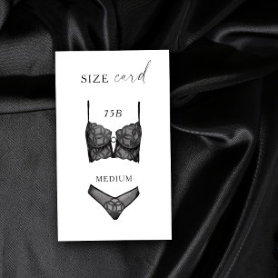D'accompagnement Lingerie aquarelle carte de taille de douche en de