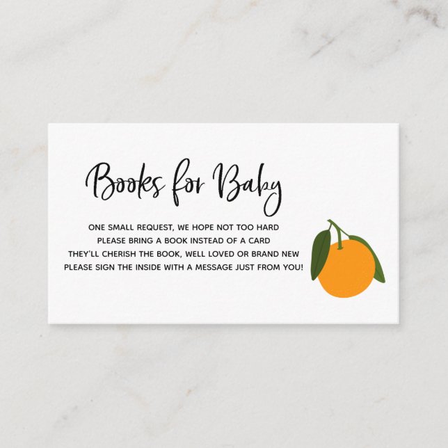 D'accompagnement Little Cutie Livres pour Baby insert carte (Devant)