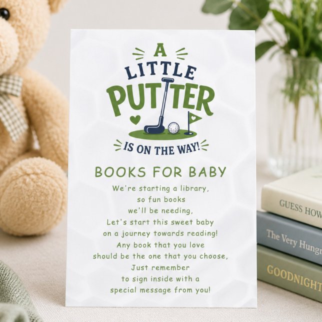 D'accompagnement Little Putter Books pour bébé Carte (Créateur téléchargé)