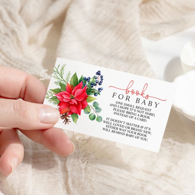 D'accompagnement Livre de Baby shower d'hiver pour la carte de boît (Créateur téléchargé)