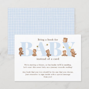 D'accompagnement Livre d'ours de miel pour carte bébé