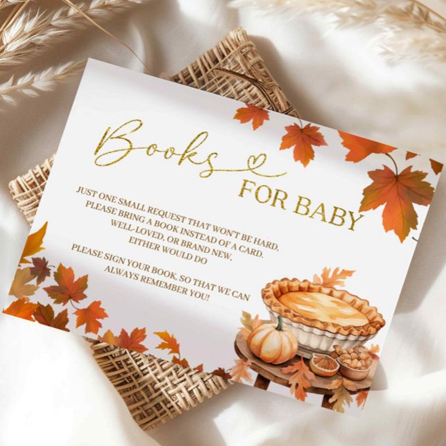 D'accompagnement Livres à tarte pour baby showers pour carte bébé (Créateur téléchargé)