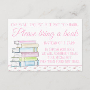 D'accompagnement Livres aquarelle pour filles Incluent une carte d'