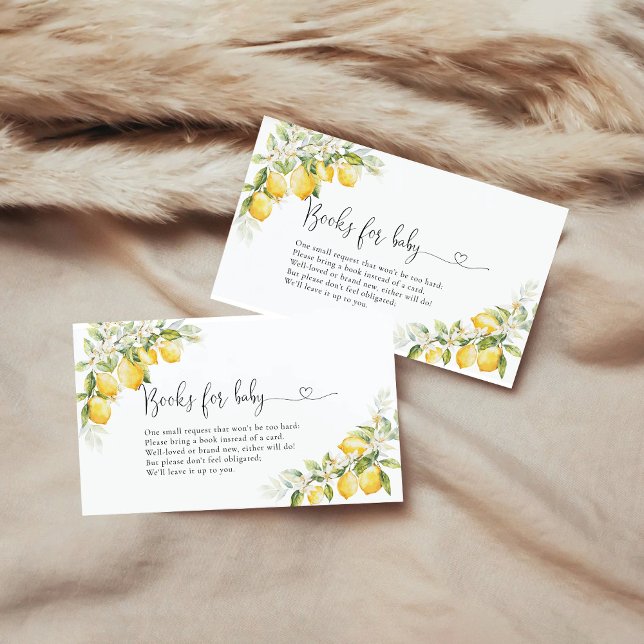 D'accompagnement Livres citrons et verdure pour la carte de boîtier (Créateur téléchargé)