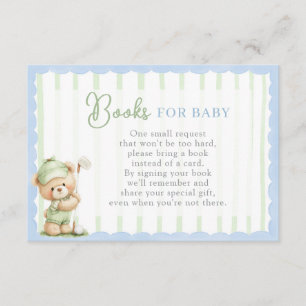 D'accompagnement Livres de Baby Shower de Golf pour Carte de Bébé