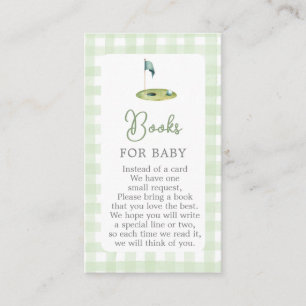 D'accompagnement Livres de Baby Shower de Golf pour Carte de Bébé