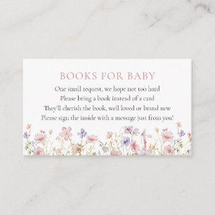 D'accompagnement Livres de fleurs roses pour la carte de boîtier bé