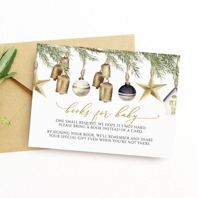 D'accompagnement Livres de Noël d'hiver pour carte bébé (Créateur téléchargé)