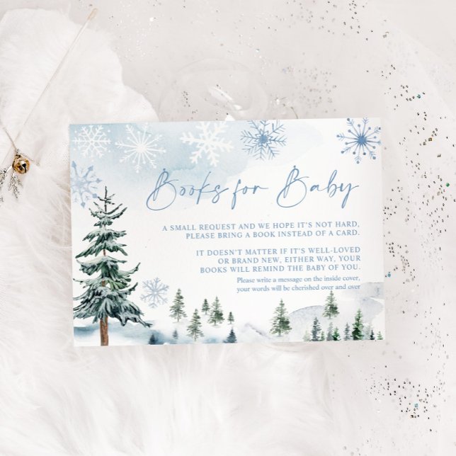 D'accompagnement Livres d'hiver pour carte bébé (Créateur téléchargé)