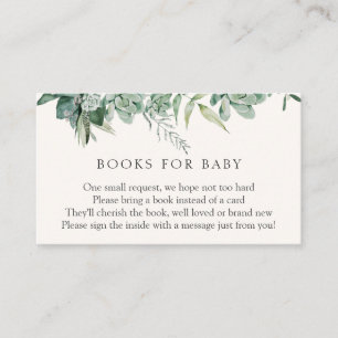 D'accompagnement Livres succulents pour la carte de boîtier bébé