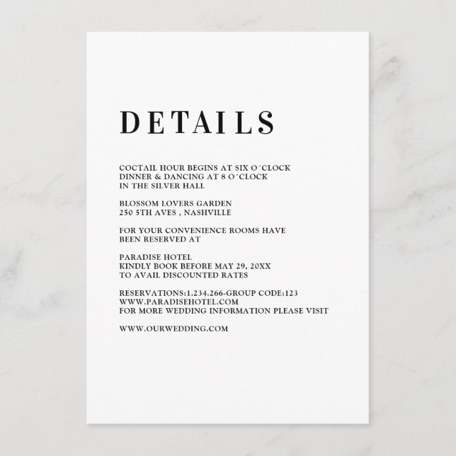 D'accompagnement Moderne, simple, frisch - Carte de boîtier Hochzei (Devant)