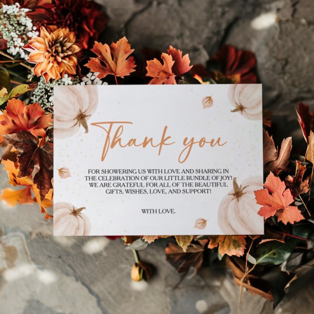 D'accompagnement Notre petit Carte de remerciements Baby shower Cit (Créateur téléchargé)