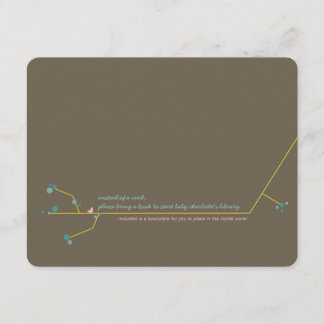D'accompagnement Oiseau d'emboîtement + Carte d'insertion