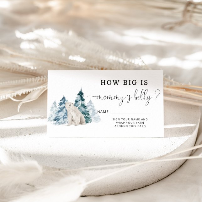 D'accompagnement Ours polaire quelle taille est la carte de boîtier (Créateur téléchargé)