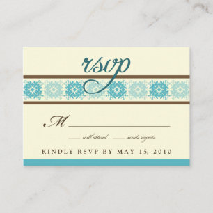D'accompagnement :: personnalisation : carte RSVP bat mitzvah