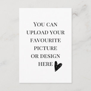 D'accompagnement Personnalisez la carte de boîtier 3,5 po x 5 po - 