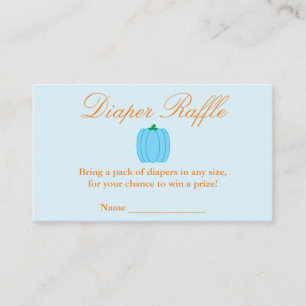 D'accompagnement Petit Citrouille Baby shower de  de couches Carte 