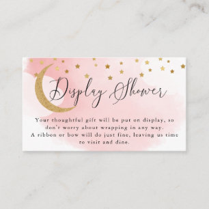D'accompagnement Pink Over the Moon Afficher la carte de douche