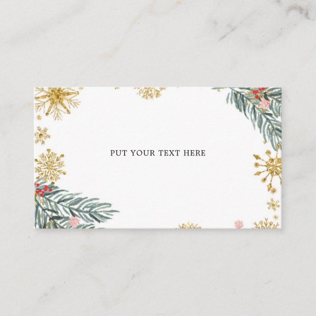 D'accompagnement Pink Sleigh Oh Quel amusant Hiver Insérer carte (Devant)