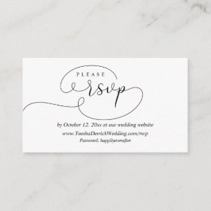 D'accompagnement Réponse RSVP en ligne, carte de boîtier Mariage mo