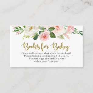 D'accompagnement Rose floral apporter une carte de livre