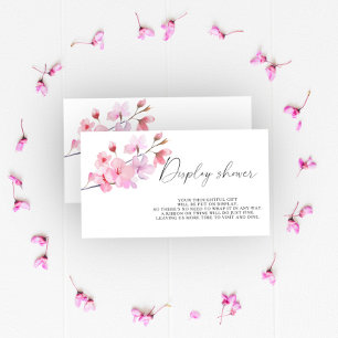 D'accompagnement Sakura - Carte d'affiche de douche de salle de bai