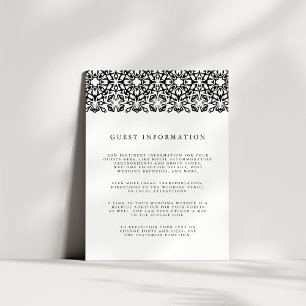 D'accompagnement Santorin Mariage Détails Carte de boîtier   Noir
