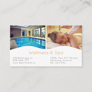 D'accompagnement Spa, massage & Wellness Resort Carte de visite