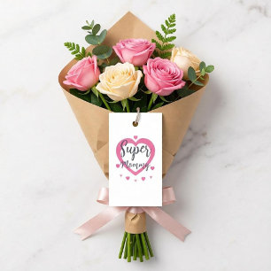 D'accompagnement Super Maman Carte Cadeau Personnalisée Meilleure M