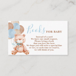 D'accompagnement Teddy Bear Apportez une carte de livre