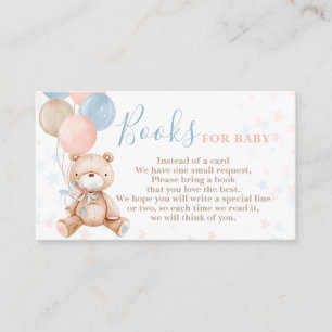 D'accompagnement Teddy Bear Genre Reveal Apportez une carte de livr