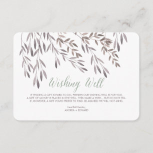 D'accompagnement Un Mariage Fleur sauvage Souhaite Une Carte De Boî